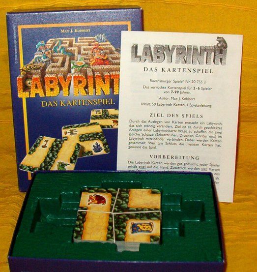 Labyrinth Card Game - Good Games