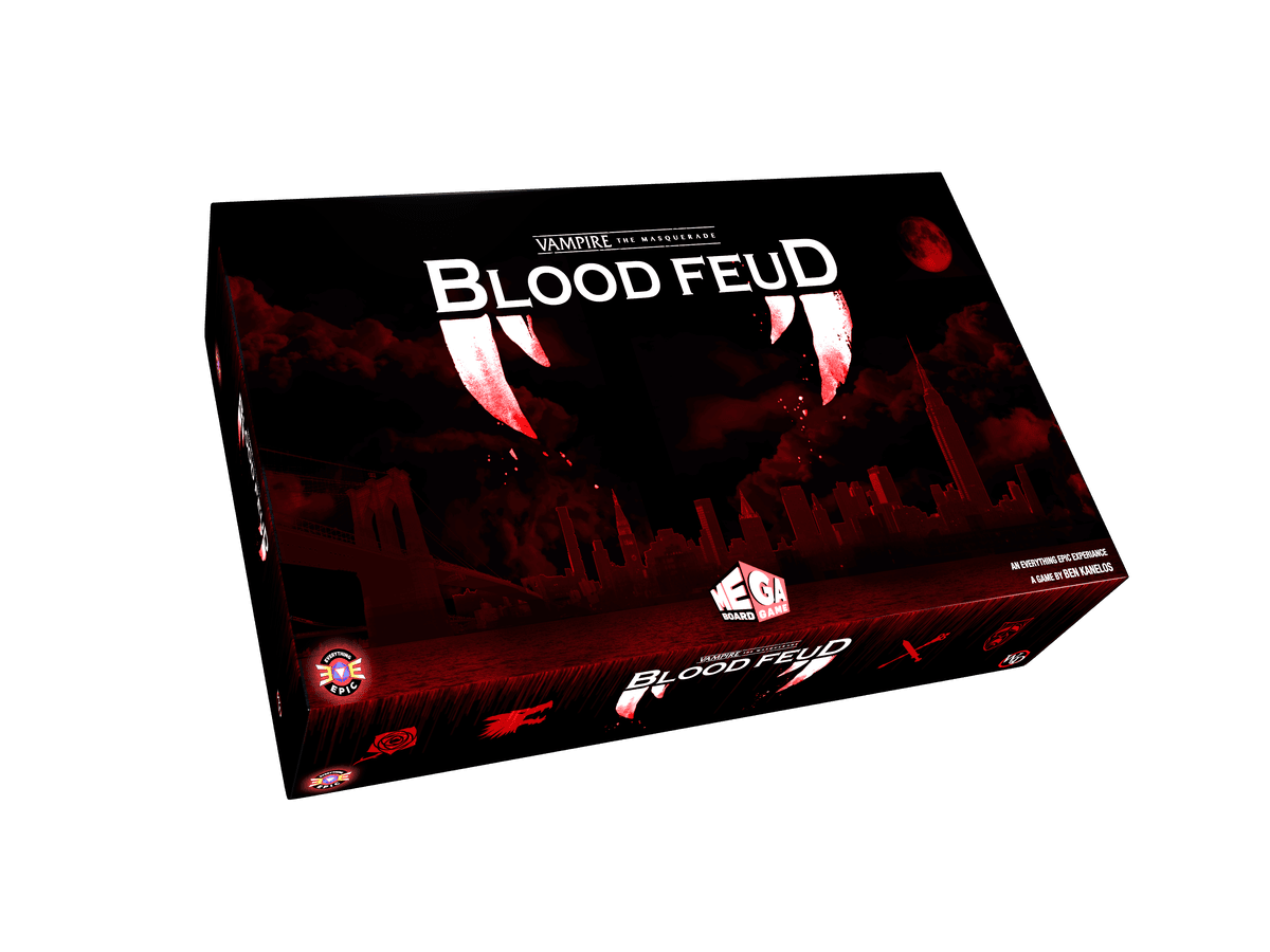 Vampire the Masquerade: Blood Feud - The Mega Board Game - Good Games
