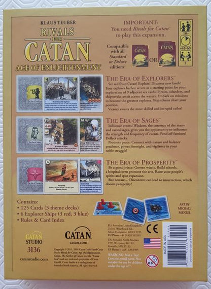 Rivals For Catan: Age Of Enlightenment Expansion - Good Games
