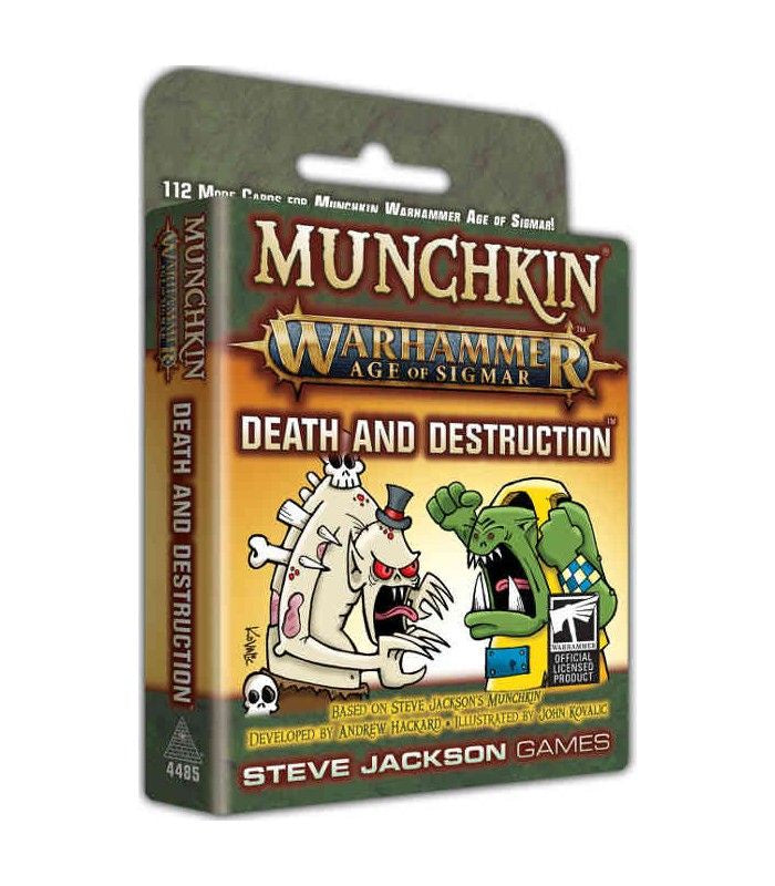 Muchkin Age Of Sigmar Death and Destruction Expansion - Good Games