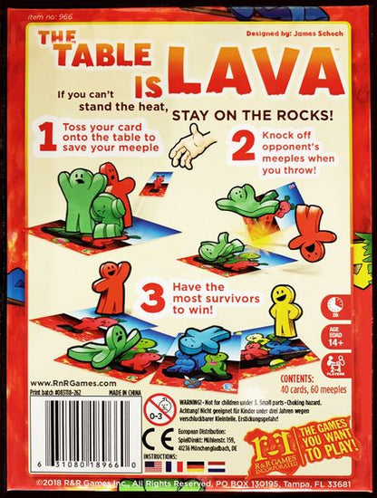 The Table Is Lava