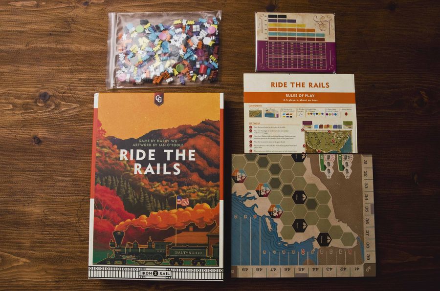 Ride the Rails: France and Germany Map