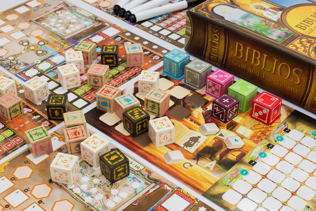 Biblios - Quill and Parchment