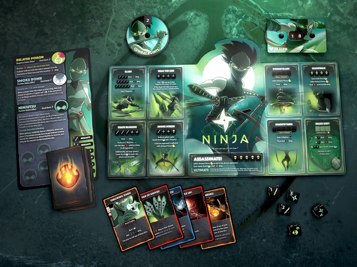 Dice Throne Season 1 Treant V Ninja