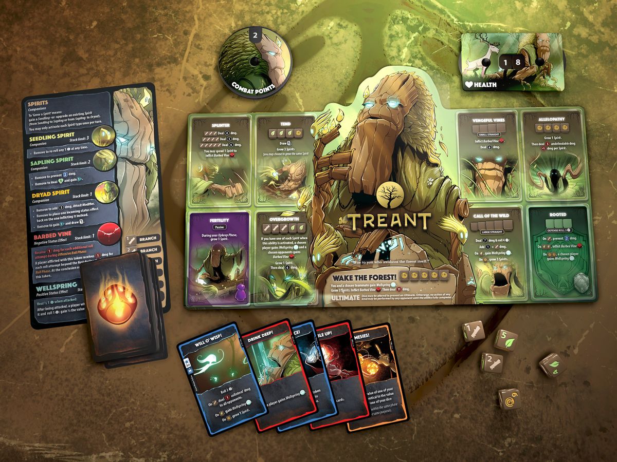 Dice Throne Season 1 Treant V Ninja