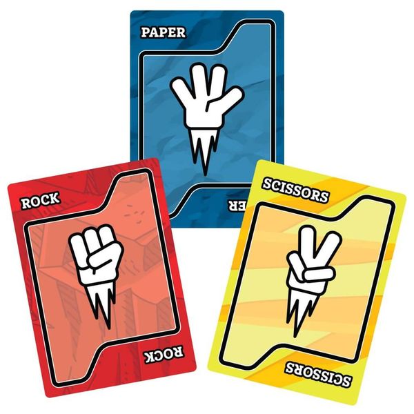 Duellerz Card Game Deck - Rock Paper Scissors