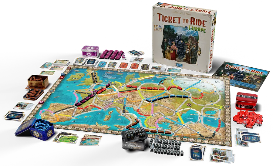 Ticket To Ride - 15th Anniversary Edition - US - Good Games
