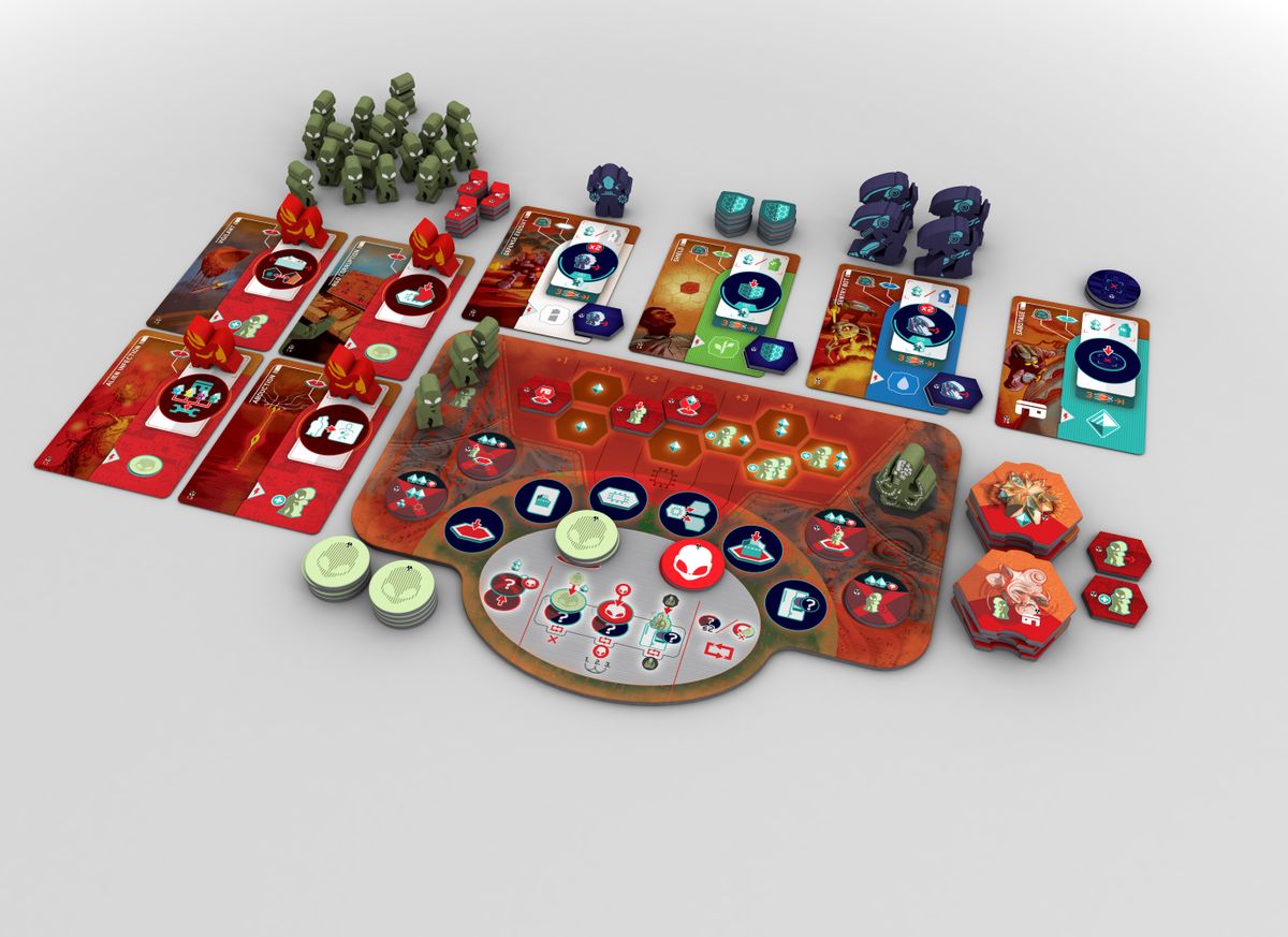 On Mars: Alien Invasion (Co-Op Expansion)
