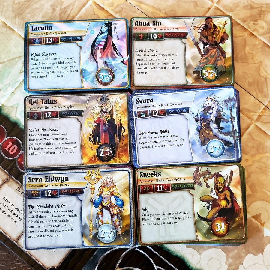 Summoner Wars Second Edition Master Set