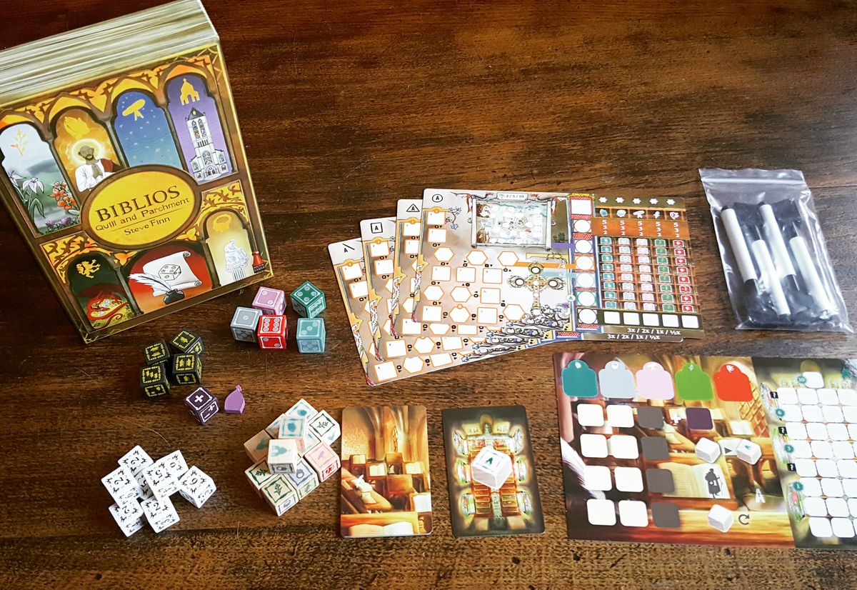 Biblios - Quill and Parchment - Good Games