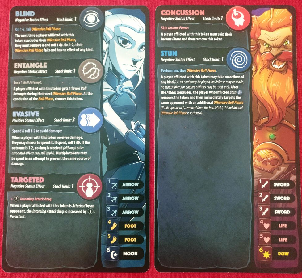 Dice Throne Season 1 Barbarian V Moon Elf