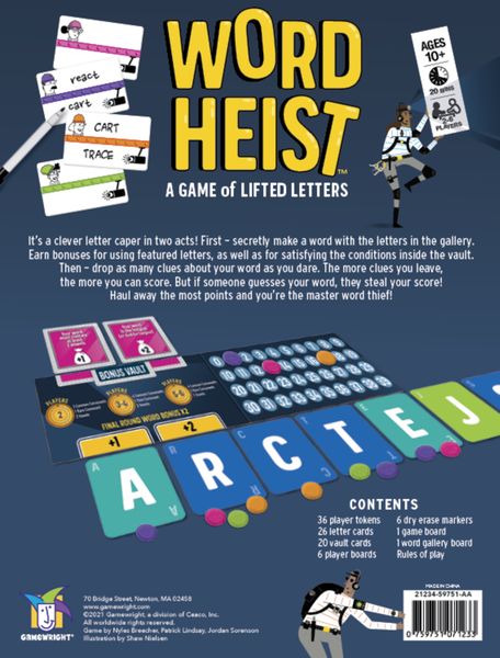 Word Heist - Lifted Letters Game - Good Games