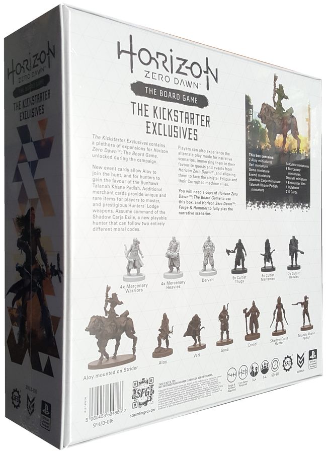 Horizon Zero Dawn Board Game - Kickstarter Exclusives