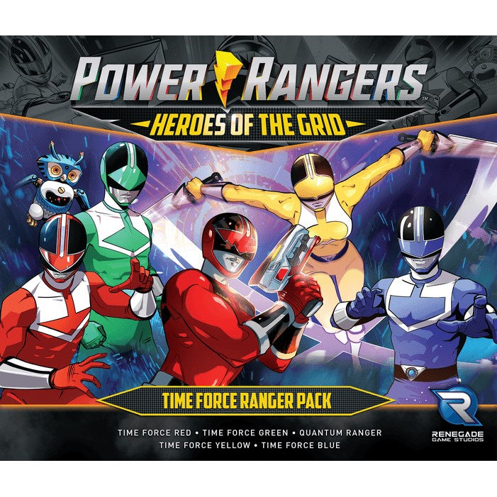 Power Rangers - Heroes of the Grid Time Force Ranger Pack