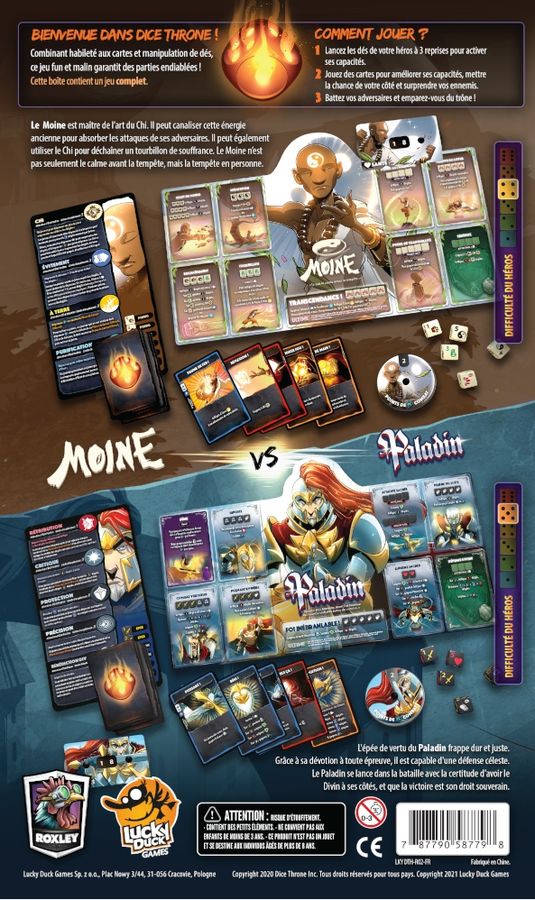 Dice Throne Season 1: Monk V Paladin