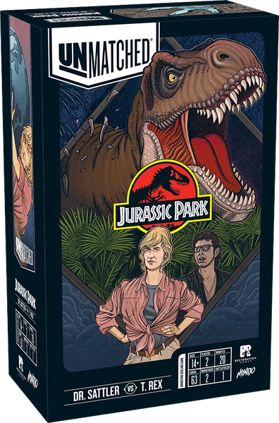 Unmatched - Jurassic Park Dr Sattler vs T.Rex