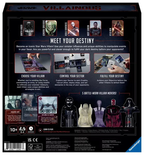 Star Wars Villainous Power of The Dark Side