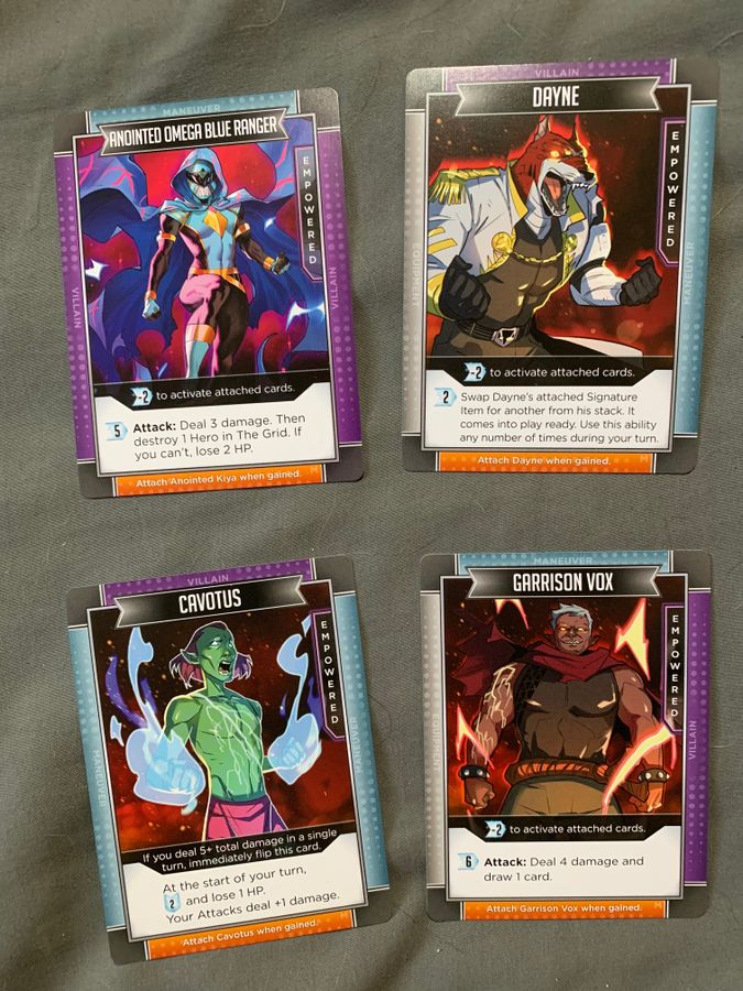 Power Rangers Deck Building Game: Omega Forever - Good Games