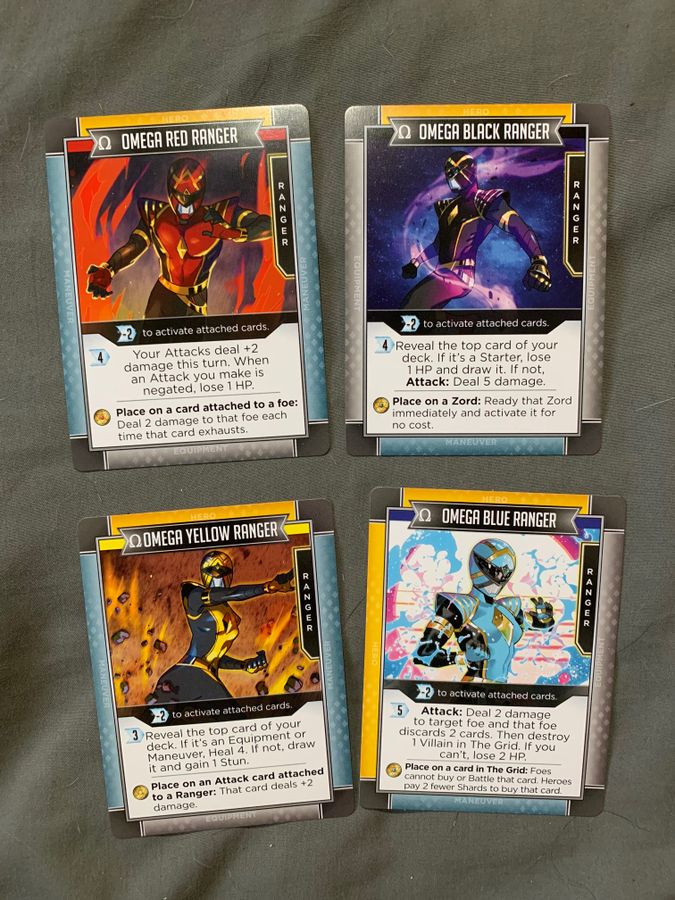 Power Rangers Deck Building Game: Omega Forever