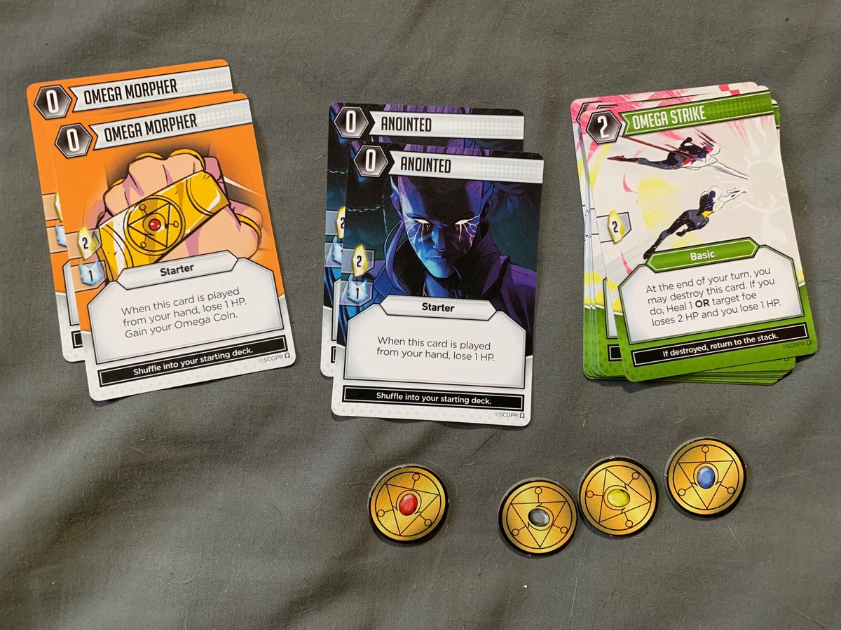 Power Rangers Deck Building Game: Omega Forever