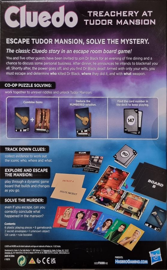 Cluedo - Treachery at Tudor Mansion - Good Games