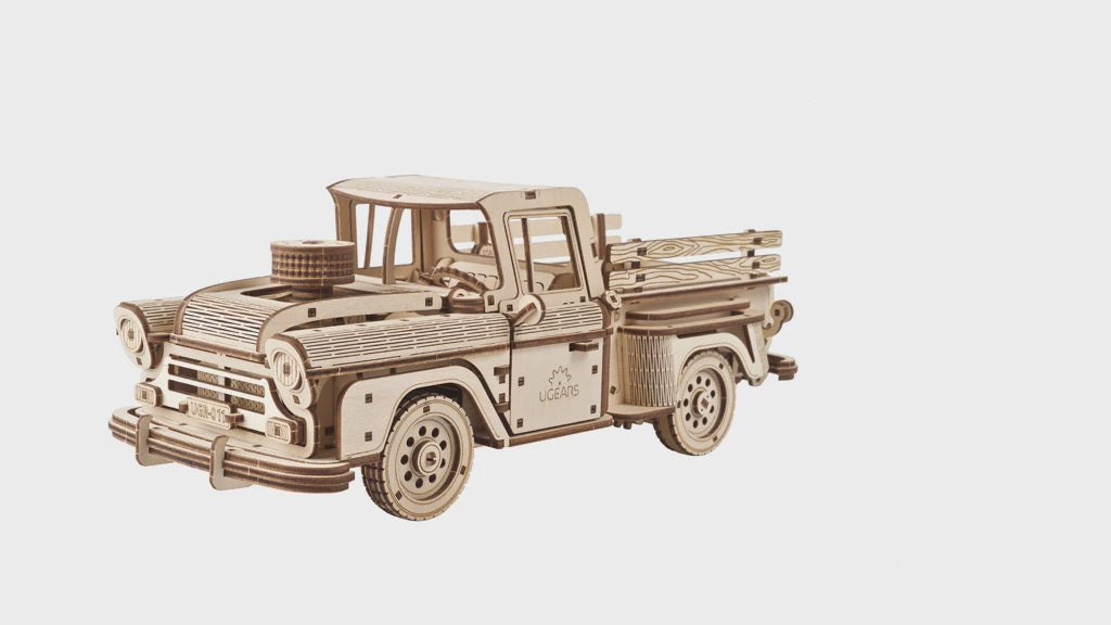 UGears - Pickup LumberJack Truck - Good Games