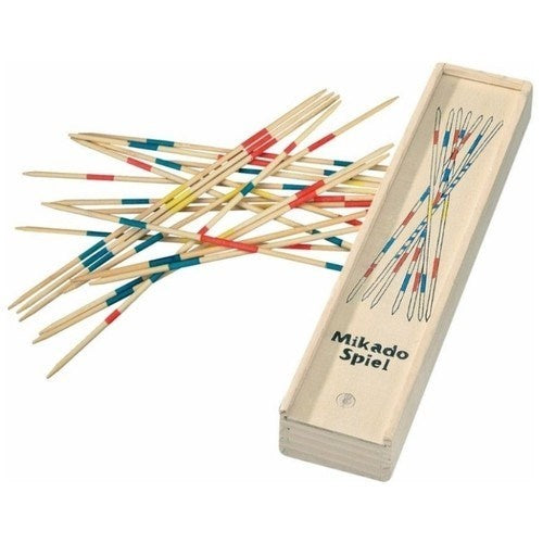 Pick Up Sticks Light Wood Box