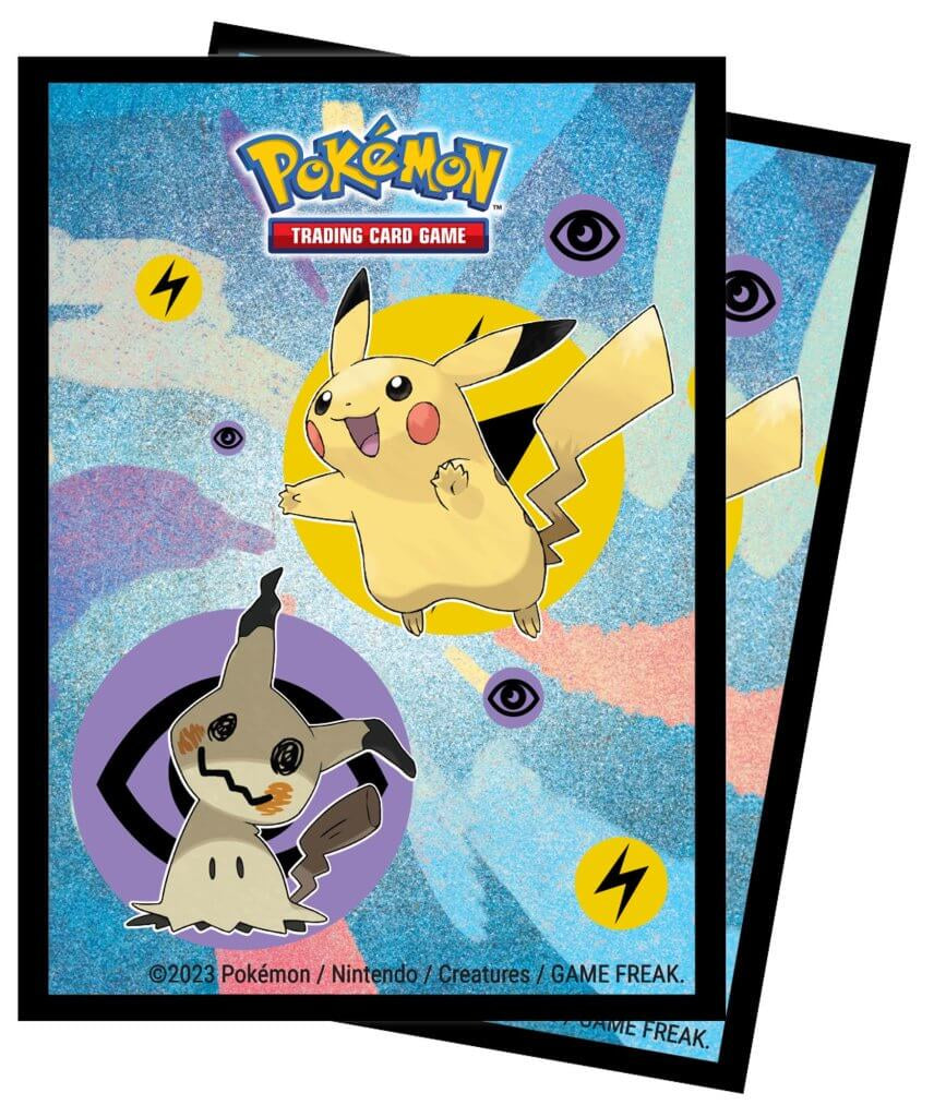 Pokemon - Deck Protector Sleeves - Pikachu & Mimikyu - Good Games