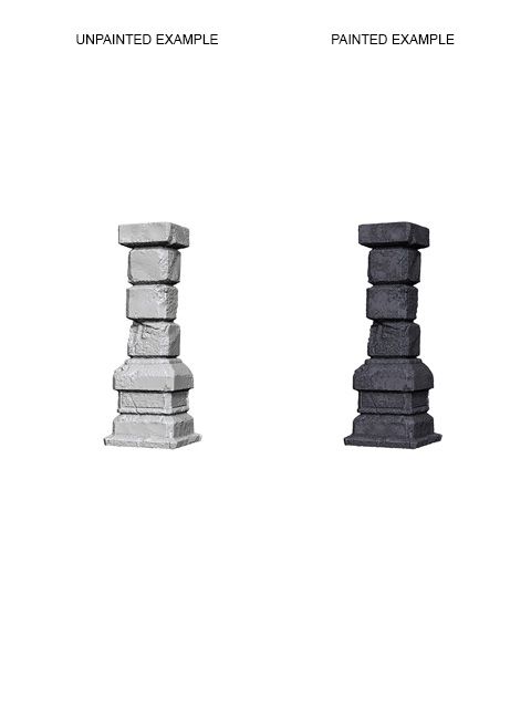 Dungeons &amp; Dragons - Nolzurs Marvelous Unpainted Miniatures Pillars