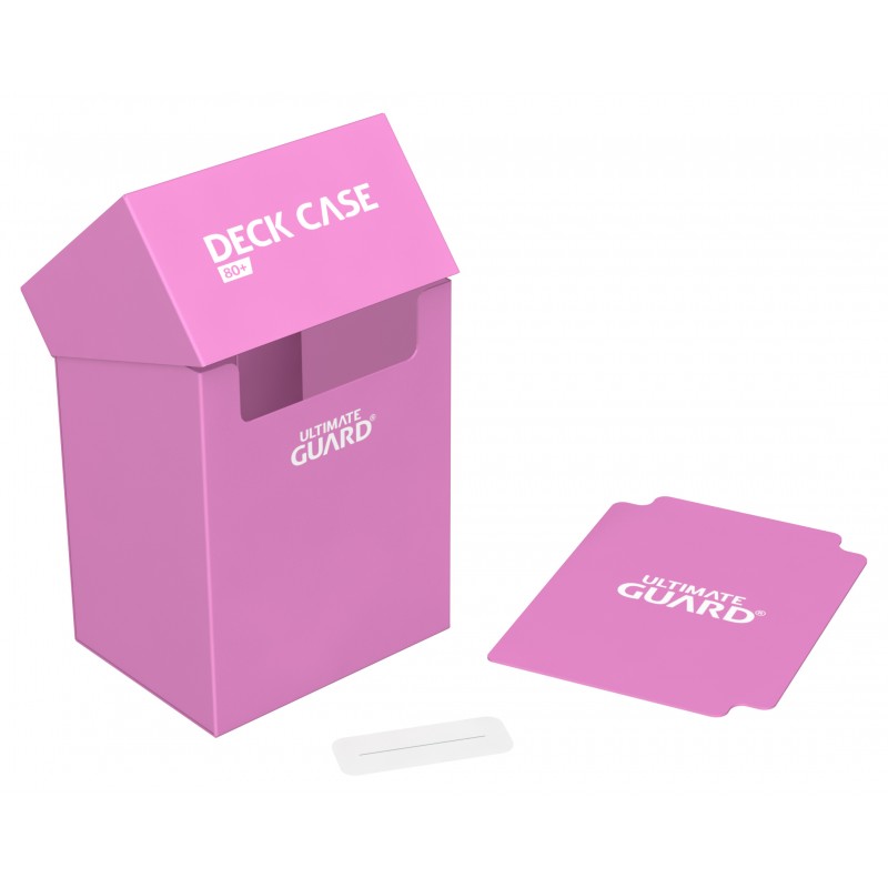Ultimate Guard - Deck Case 80+ Standard Size Pink - Good Games