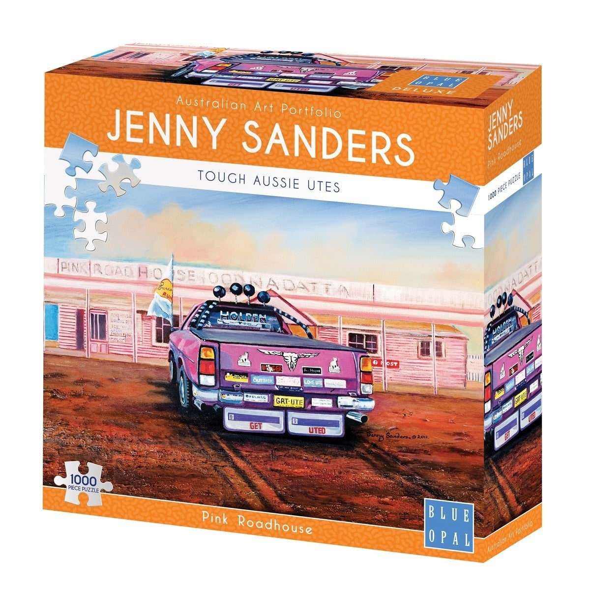 Blue Opal - Pink Roadhouse 1000 Piece Jigsaw