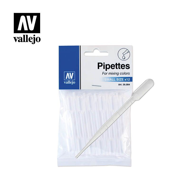 Vallejo Accessories - Pipettes Small Size 12x1ml - Good Games