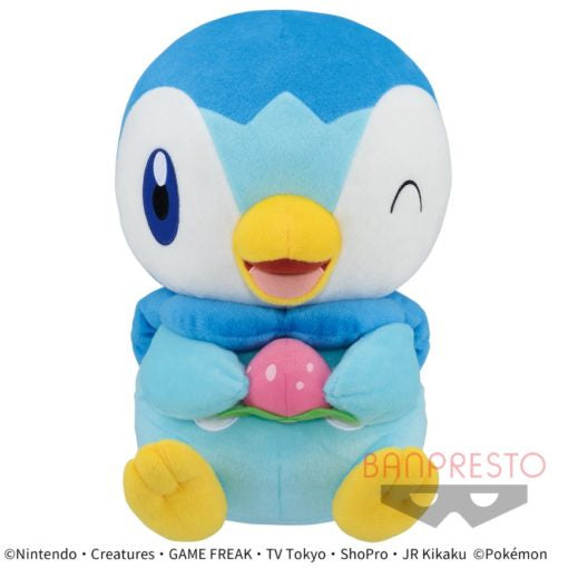 Pokemon Mogu Mogu Time - Piplup Plush - Good Games