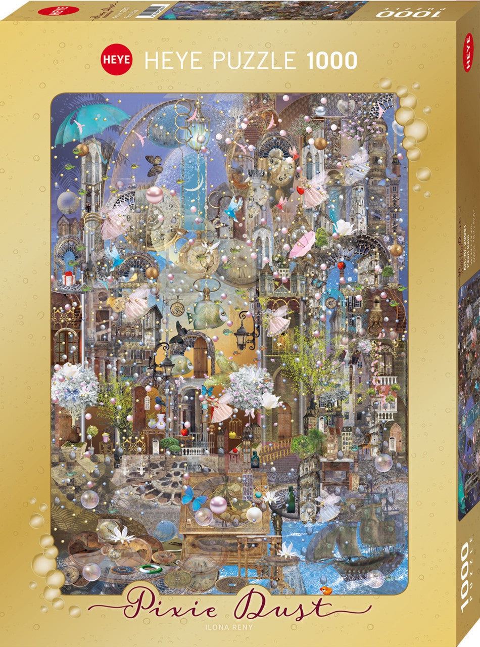 Heye - Pixie Dust Pearl Rain 1000 Piece Puzzle - Good Games