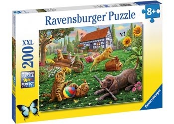Ravensburger - Playing In The Yard - 200 Piece Jigsaw - Good Games