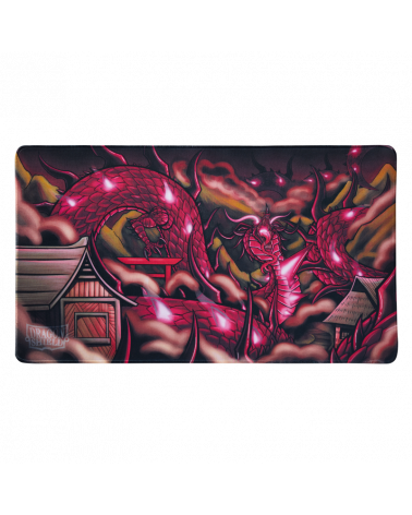 Dragon Shield - Playmat Case And Coin Matte Magenta Demanto - Good Games