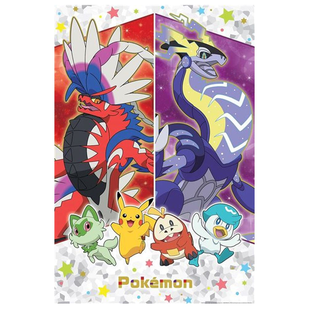 Pokemon - Scarlet And Violet Poster