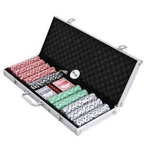 Poker Set 11.5 grams 500 Piece Green - Good Games