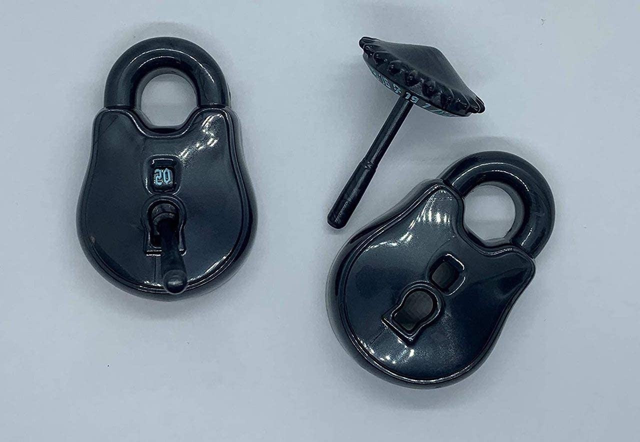 PolyHero Rogue d20 Lock and Pick Set Cold Iron - Good Games