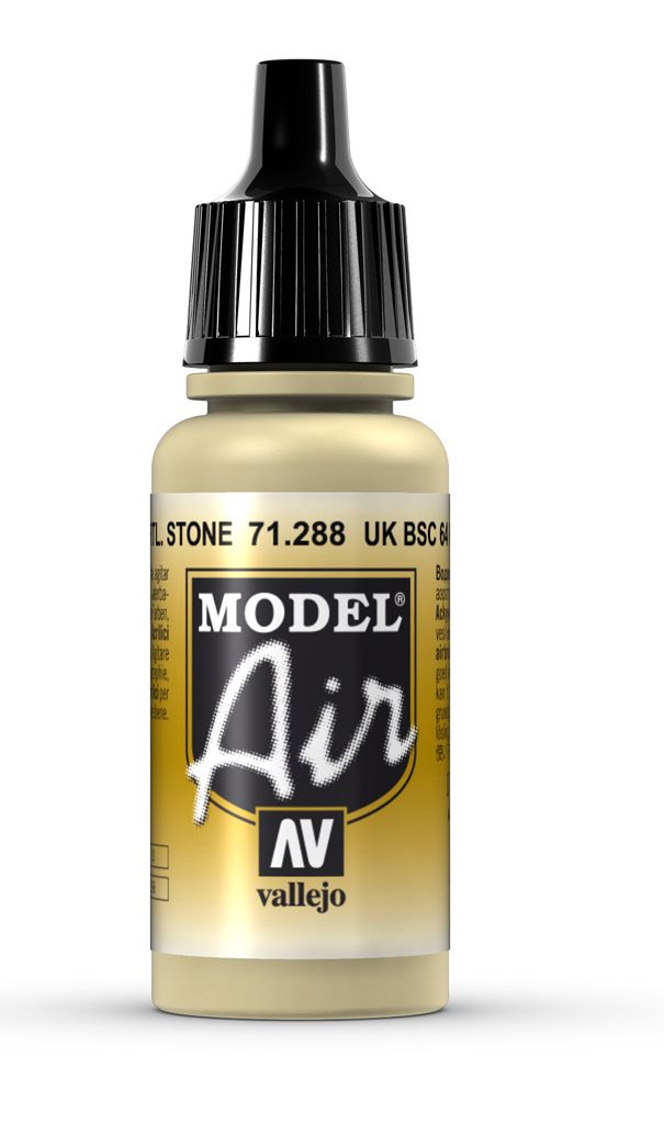 Vallejo Model Air - Uk Bsc 64 Portland Stone 17ml Acrylic Paint (AV71288) - Good Games
