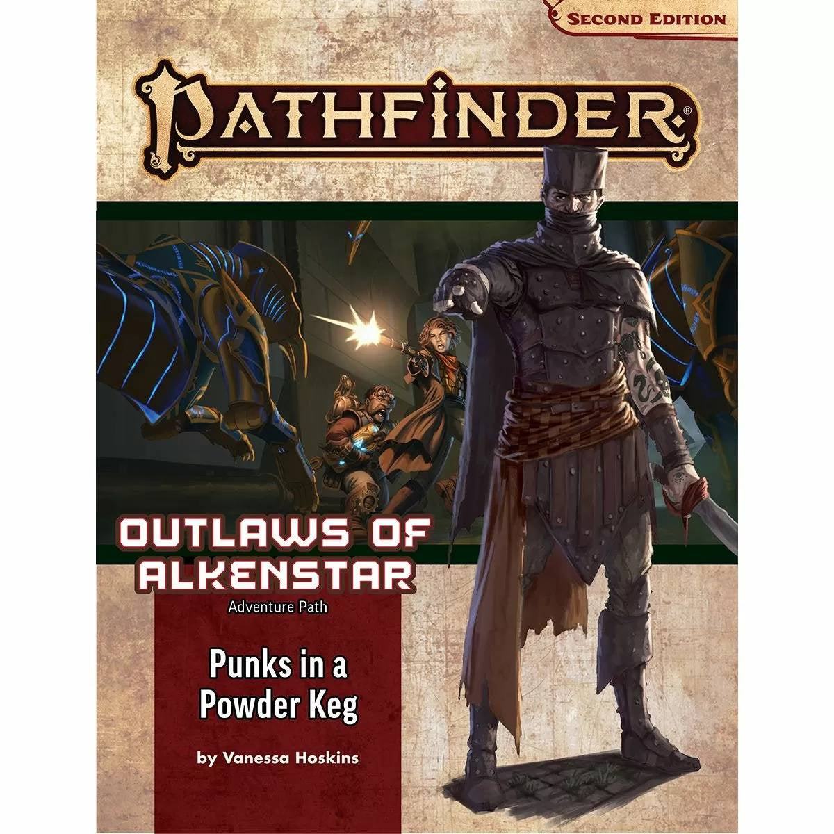 Pathfinder Second Edition - Adventure Path Outlaws of Alkenstar #1 Punks in a Powderkeg