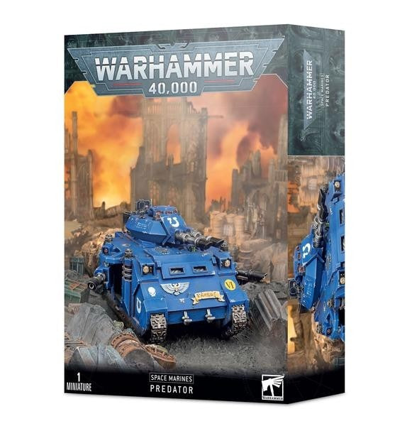 Space Marines - Predator Battle Tank (48-23) - Good Games