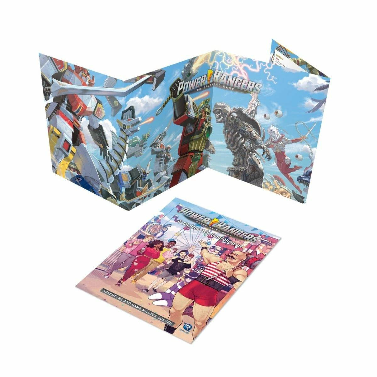 Power Rangers RPG A Glutton for Punishment Adventure Book and GM Screen - Good Games