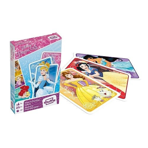 Disney Princess - Pairs And Donkey Game - Good Games