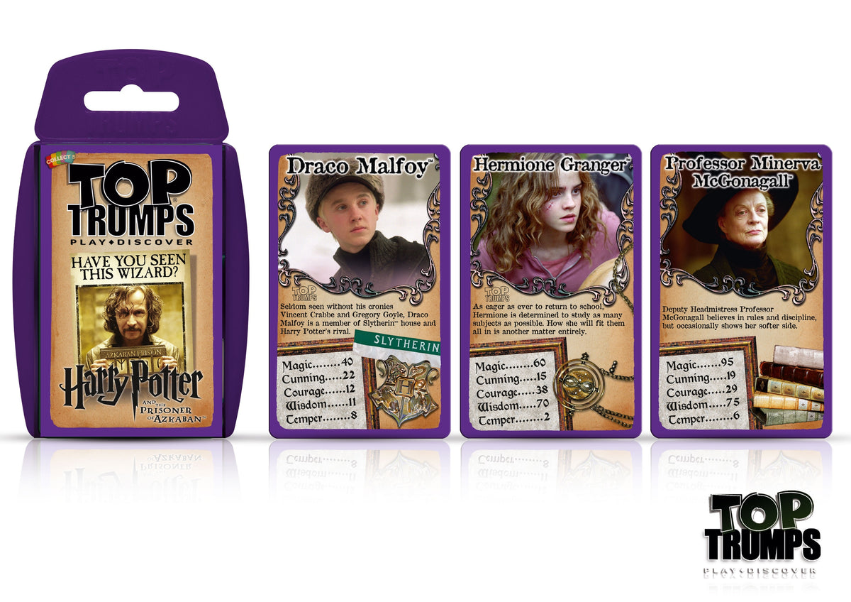 Top Trumps Harry Potter And The Prisoner Of Azkaban
