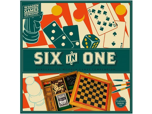 Wood Games W/Shop Six In One - Good Games