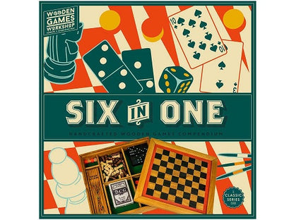 Wood Games W/Shop Six In One - Good Games