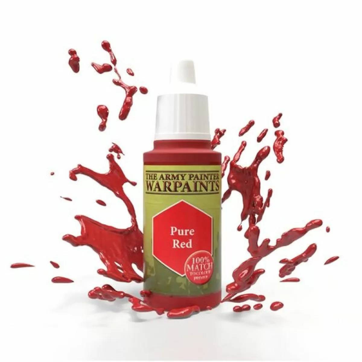 Army Painter - Pure Red Paint 18ml - Good Games