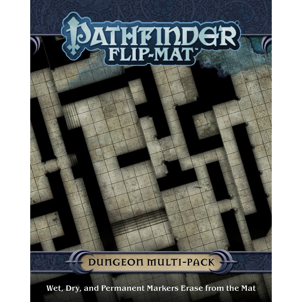 Pathfinder Accessories Pathfinder Flip Mat Dungeon Multi Pack (Preorder) - Good Games