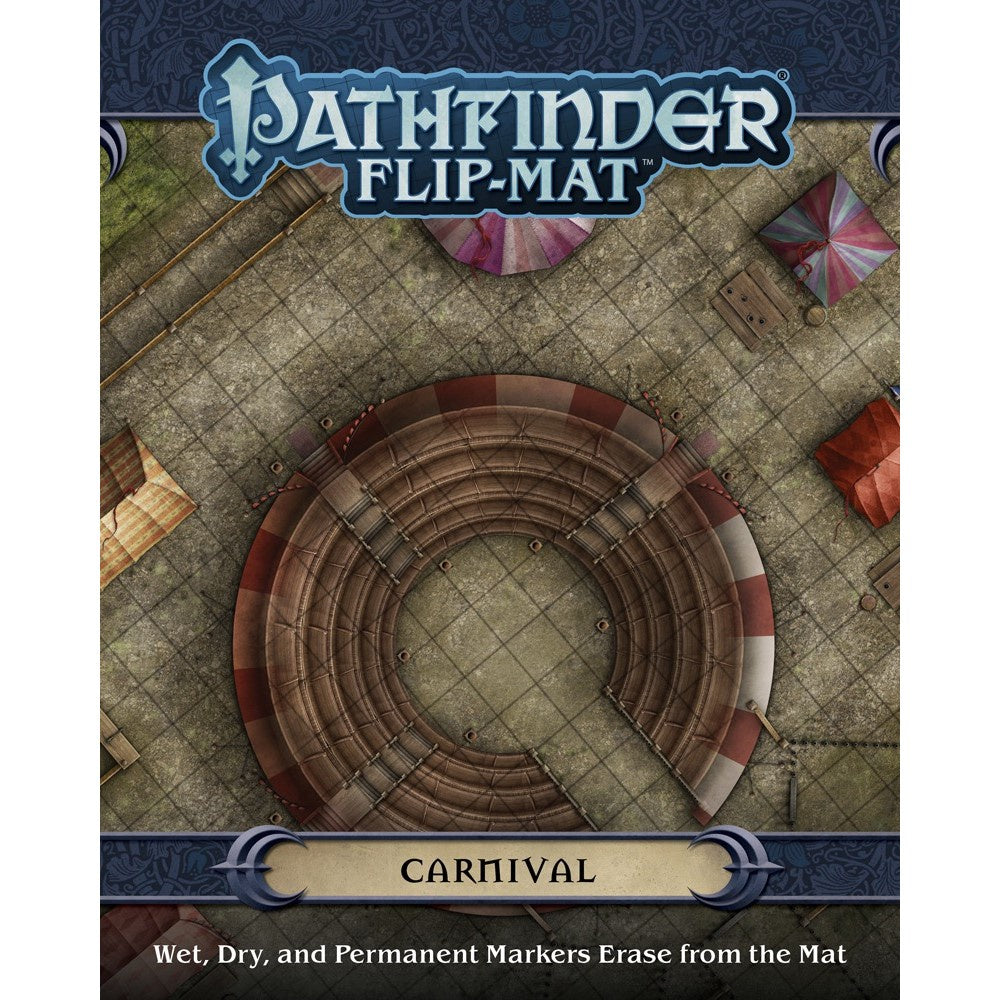 Pathfinder Accessories Pathfinder Flip Mat Carnival (Preorder) - Good Games